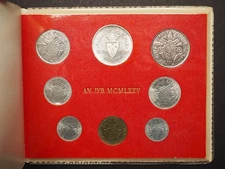 VatIcan 1975 (MCMLXXV) 8 COIN MINT UNCIRCULATED SET- FREE SHIP! #75-5