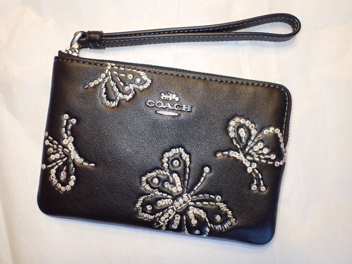COACH ケース バタフライ 蝶々 レザー Coach Butterfly Wallets for Women for sale | eBay