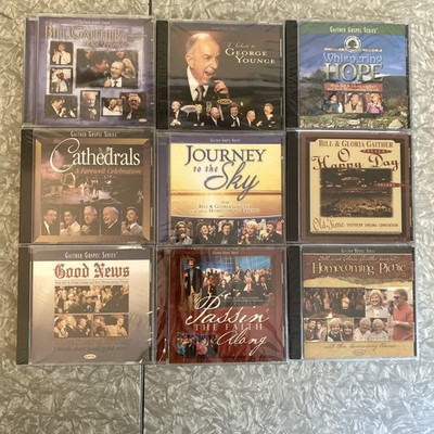 NEW 9x Gaither Worship Spring House CD Lot Homecoming Picnic Bill Gloria SEALED