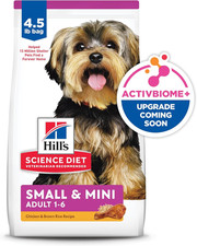Hill's Science Diet Small  Mini Breed Adult Dry Dog Food -Chicken  Brown Rice