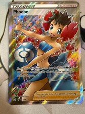 Pokémon TCG Phoebe Sword & Shield Battle Styles 161/163 Holo Full Art on eBay