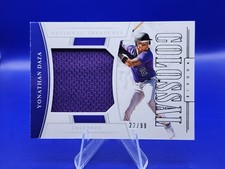 YONATHAN DAZA 2020 National Treasures Colossal Materials /99 #RCM-YD Rookie RC