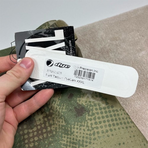 Pantaloni da paintball Dye da uomo 3XL tattici cargo mimetici con ginocchiere - Foto 12 di 22