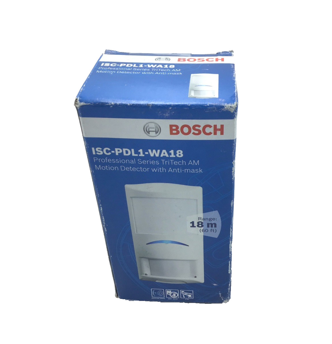 Bosch ISC-PDL1-WA18 Professional Series TriTech AM Motion Detector w/ Anti-Mask