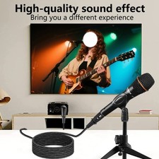 Lightweight 3Pin Male to Female Microphone Cable Professional Balanced Sound