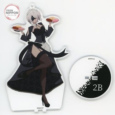 2B BIG acrylic stand key chain ''NieR: Automata Ver1.1a x DECOTTO by animatecafe''