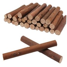 100 Pack Natural Wood Sticks for Crafts - 4 Inch Long Twigs - 100pcs