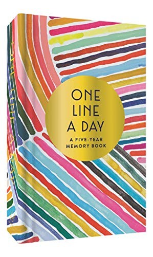 Rainbow One Line a Day: A Five-Year Memory Book,