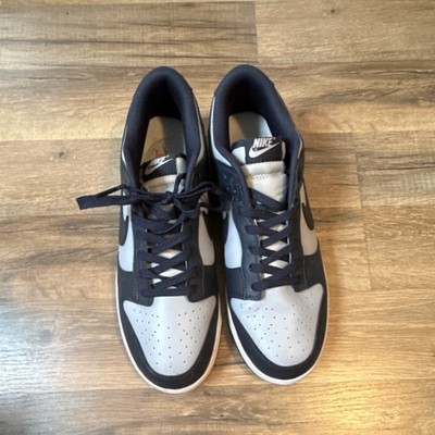 Nike Dunk Low Georgetown Gray Midnight Navy DD1391-003 2021 Men's Sneaker