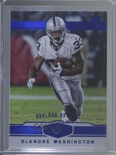 2016 Panini Plates & Patches Rookies Blue 29/50 DeAndre Washington #152 z6b