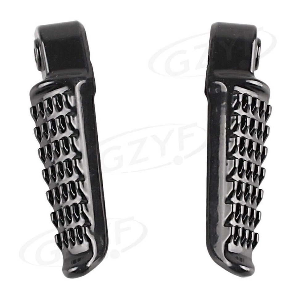 Motor Black Rear Passenger Foot Pegs Fits Kawasaki Ninja ZX6R ZX10R ZX12R ZX9R - Image 3 of 4