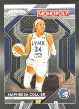 2024 PANINI WNBA MONOPOLY PRIZM BASKETBALL NAPHEESA COLLIER #WNBA9