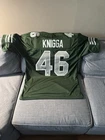 KNIGGA #46 Signed Custom Football Jersey Double Certified Auto XL Rare🔥
