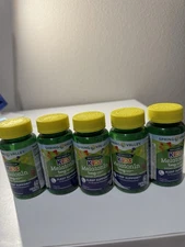 5 pk- Spring Valley Kid Melatonin Vegetarian Grape, 1 mg, 60 Ct - Exp 5-26