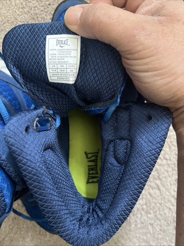 Everlast Elite Boxing Shoes Blue Men’s 11 - Picture 10 of 11