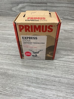 Primus Express Backpacking & Camping Gas Stove, Lightweight Trekking With Piezo