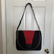 SwissGear Wenger Laptop Messenger Bag Red & B...