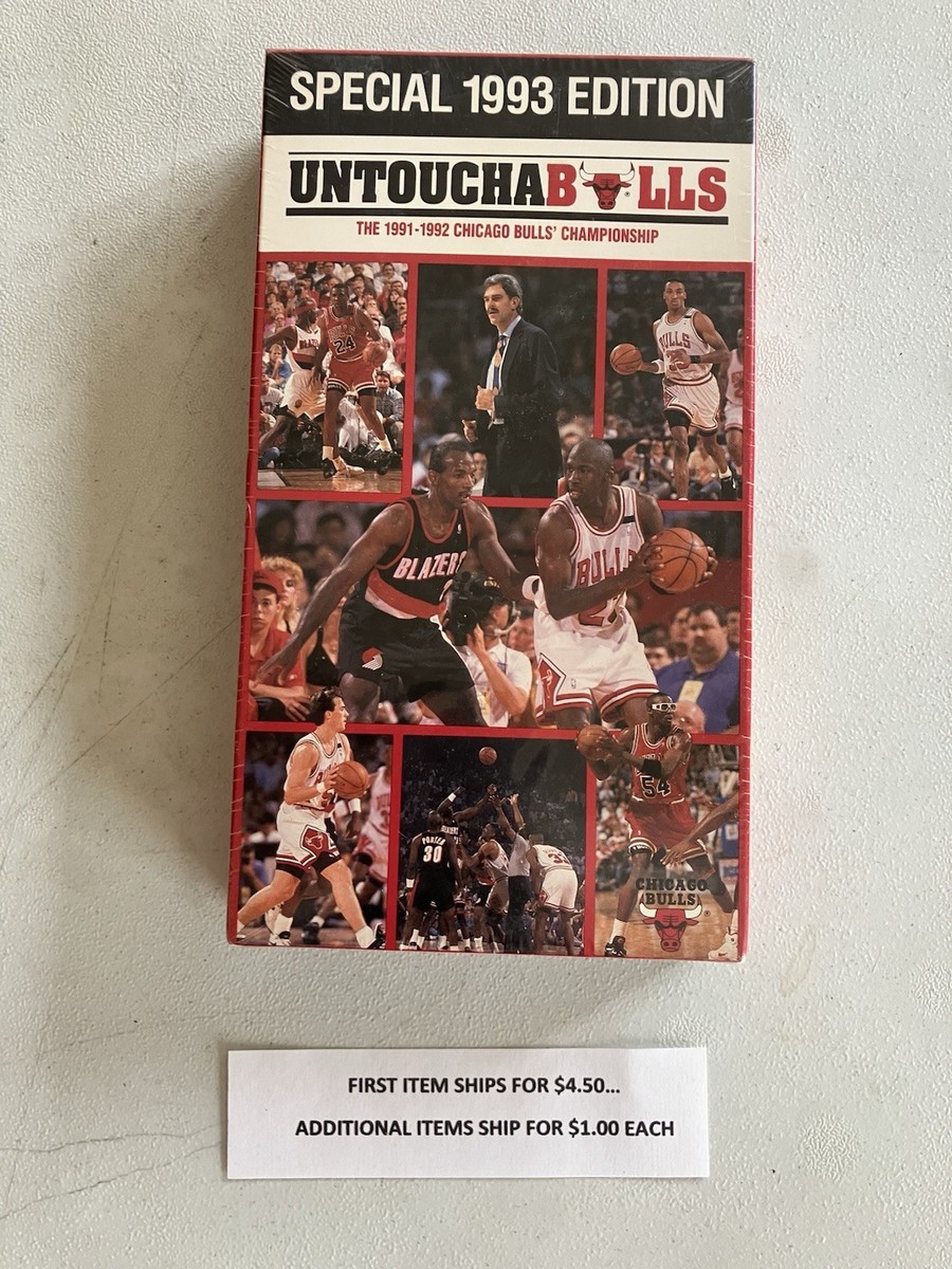 Untouchabulls Chicago Bulls 1991-1992 NBA Championship VHS