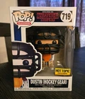 New ListingStranger Things Dustin Hockey Gear Pop! Vinyl Figure #719 Funko Hot Topic