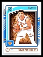 2024-25 Donruss #248 Kevin McCullar Jr. RC New York Knicks