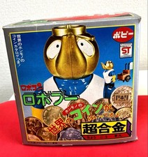 Vintage Original Ganbare Robocon Robopoo Chogokin Figure Multicolor Unused