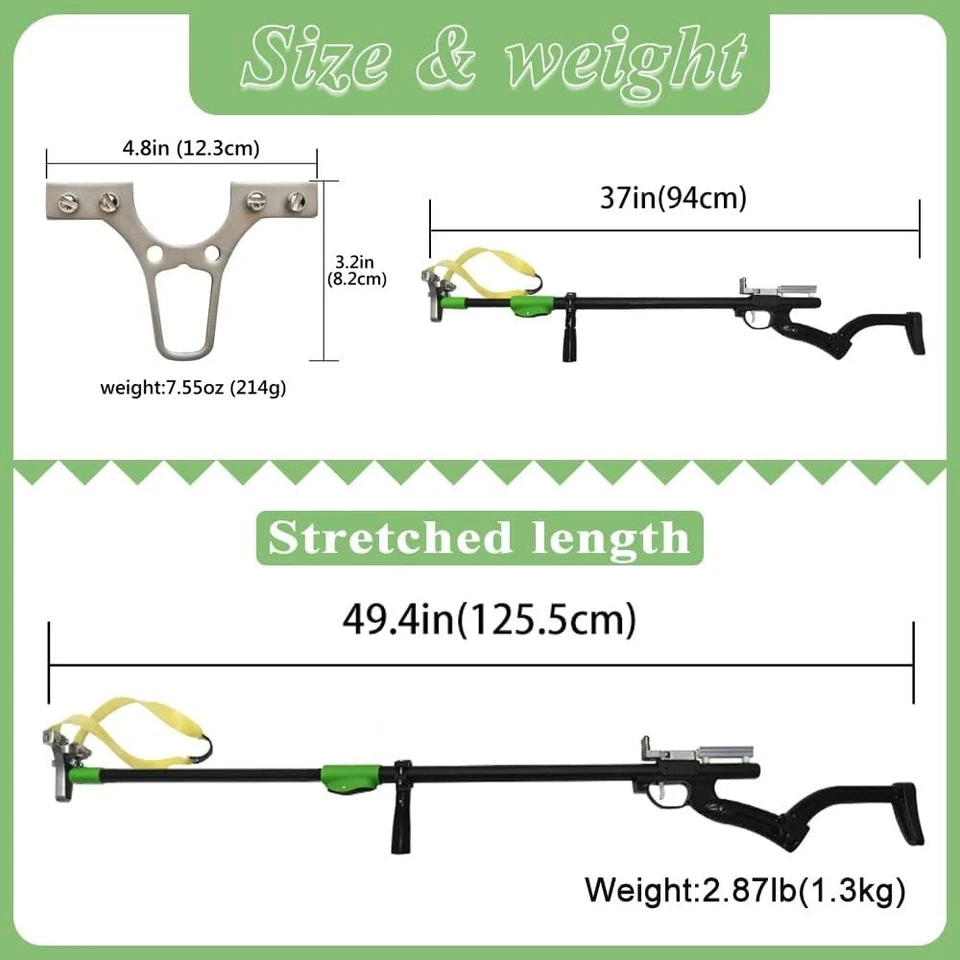 Honda de caza definitiva con diseño telescópico y soporte de tiro estable Foto 4 de 4