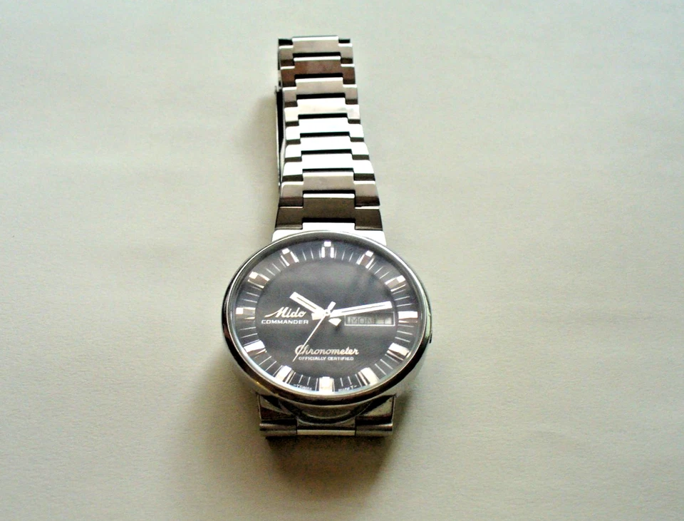 TOP MIDO Commander 8679 CHRONOMETER DAY/DATE AUTOMATIK Swiss Made COSC - Bild 1 von 4