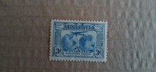 AUSTRALIA-1931 SG122 3D BLUE KINGSFORD SMITH USED STAMP