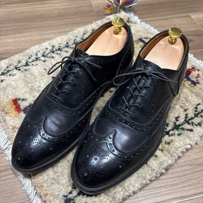 Alden 903 Budapester Blucher elegante Schuhe schwarz Kalbsleder Größe 9,5 062...