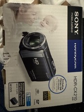 Sony Handycam HDR-CX210 5.3MP Digital HD Camcorder 8GB Blue