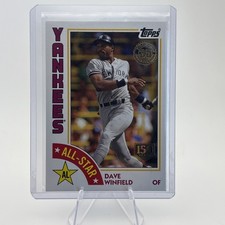 2019 Topps Dave Winfield 1984 Baseball All-Stars 150th Anniversary 066/150 HOF 