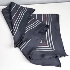 Vintage British Airways Concorde Crew Scarf Navy Blue AM Exclusive 28"x29"