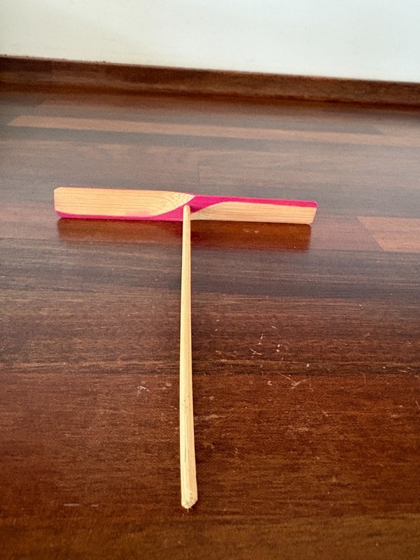 Japanese Bamboo Copter Dragonfly Toy Taketonbo Hand Helicopter