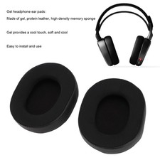 1 Pair Gel Ear Pads Soft Cooling Touch Headset Ear Pad Cushions for Arctis 1 3 5