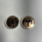 Lot of 2, 1 oz copper rounds Bigfoot and Phoenix #1470