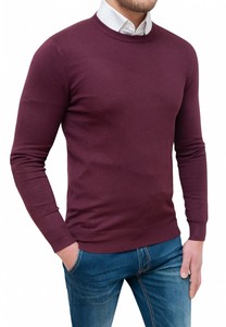 maglione rosso uomo