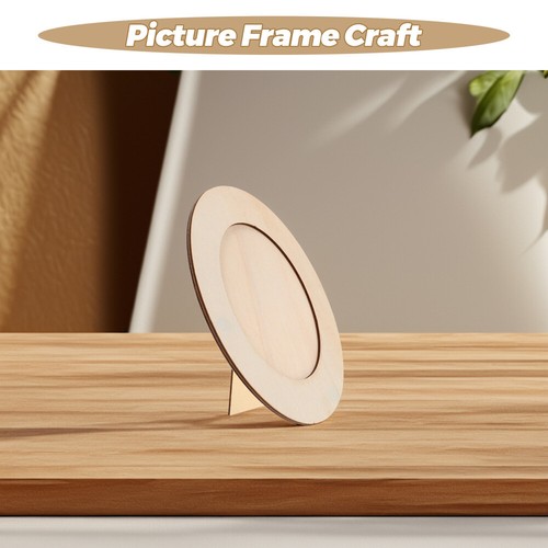 Handmade DIY Wooden Photo Frame Picture Kit Parent- Frames - Imagen 10 de 12