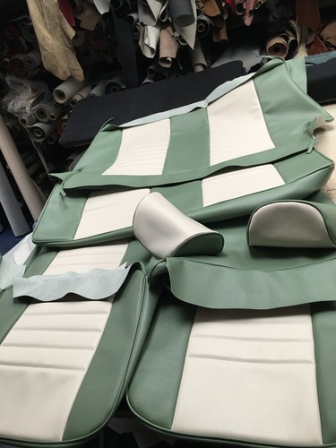 REPLACEMENT SEAT COVERS AND DOOR CARD RETRIM KIT FOR THE CLASSIC AUSTIN MINI