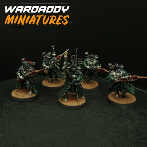 Pro Painted Warhammer 40k Adeptus mechanicus Skitarii Vanguard ×5 V1 And Mech GW