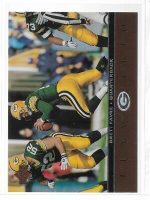 1996 Upper Deck Team Trio #TT50 Brett Favre