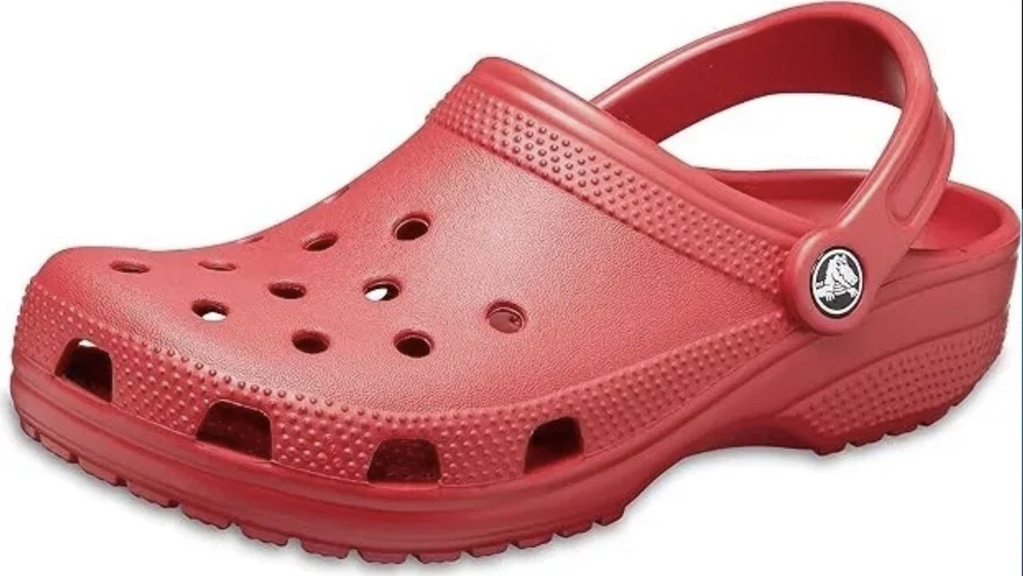 Crocs Men s Classic Clogs Slip On Sandal Shoes Red Size 16 New