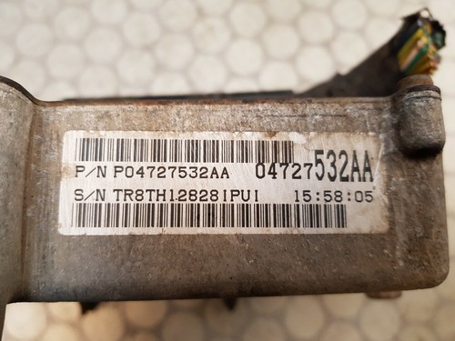 02 Chrysler Grand Voyager TCM Control Module 04727532AA - Picture 3 of 4