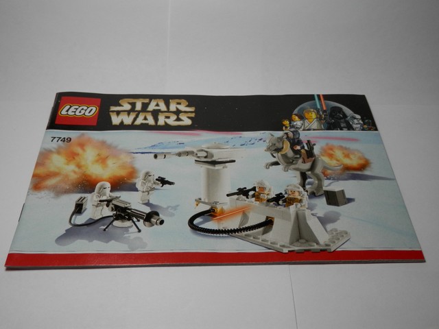 LEGO Instruction Book 7749 Star Wars Echo Base 2009 712