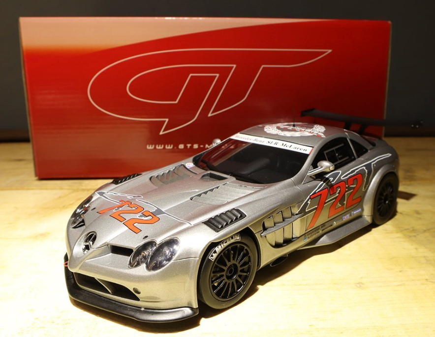 全信頼を寄せる Spirit GT RARE* 1/18 Mclaren SLR Mercedes Mercedes-Benz 2007 レーシングカー