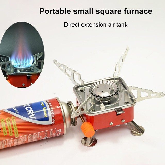 2800W Outdoor Portable Multi Fuel Gas Stove Stainless Steel Camping