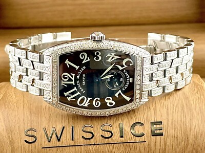 Franck Muller Casablanca 29mm Custom Iced Out w/4ct Diamonds Franck Muller Casablanca 29mm Custom Iced Out w/4ct Diamonds
