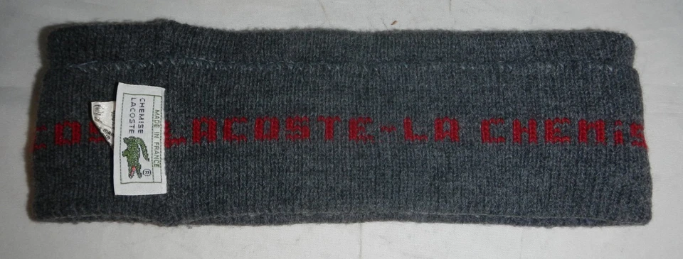 半复古 Lacoste Izod La Chemise 头带针织头带暖耳 — 第 4/4 张图片