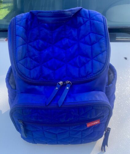 Skip Hop Diaper Bag Backpack Mainframe Large Capacity Wide Open - Picture 1 of 7