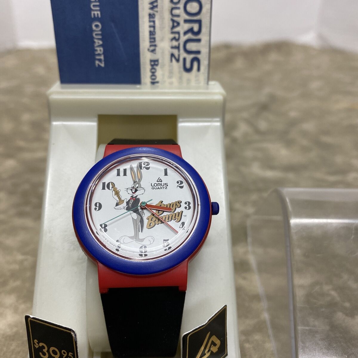 Vintage Bugs Bunny Lorus Wrist Watch New In Box With Vintage Bugs Bunny Lorus Wrist Watch New In Box With