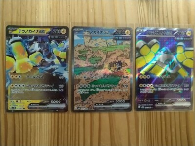 Pokemon Card Iron Hands ex SAR & SR & RR 079 088/066 sv4M Future